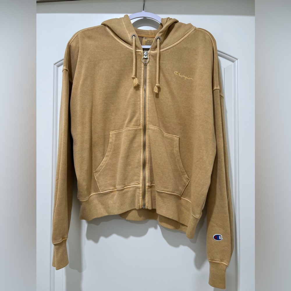 Champion Vintage Wash Zip Up Hoodie